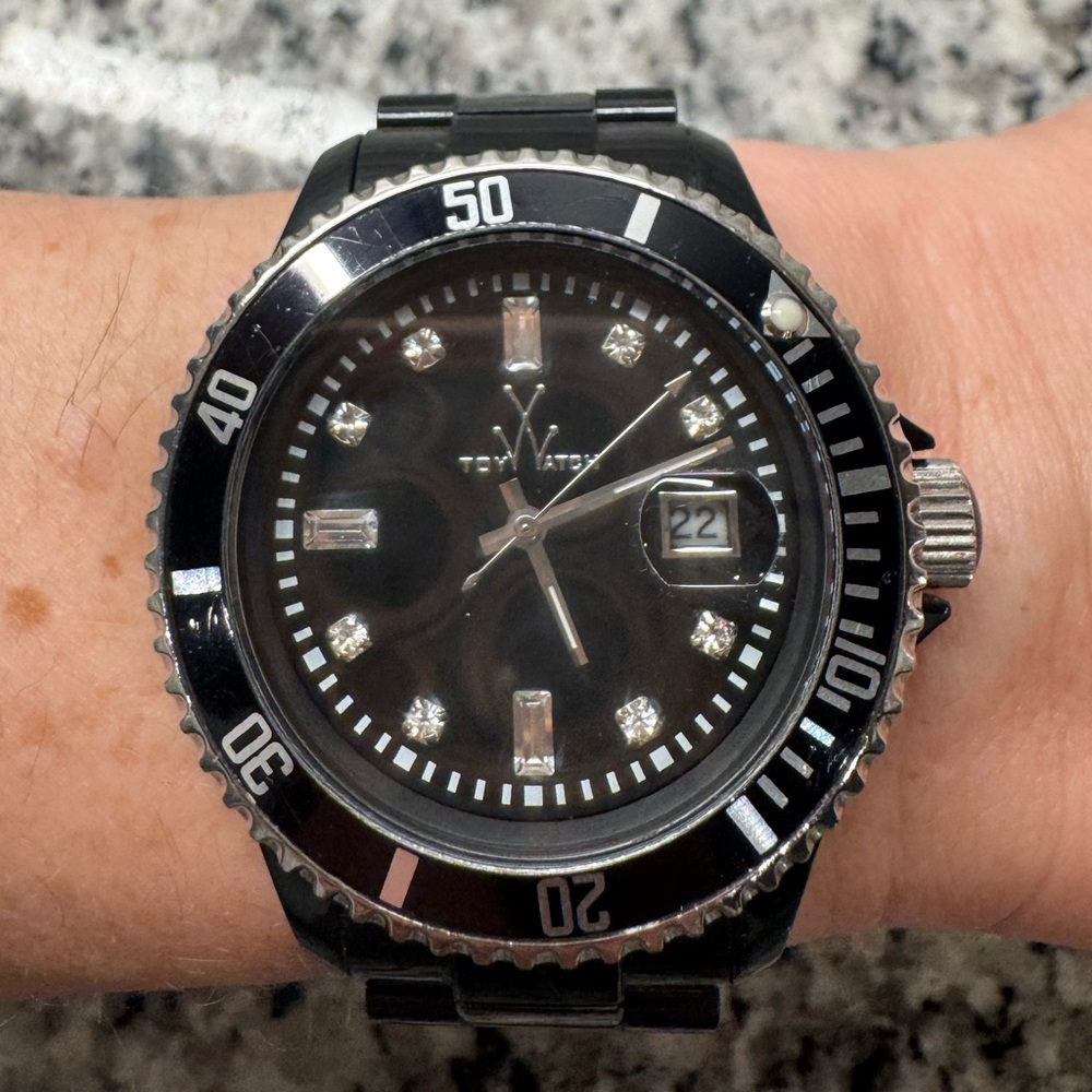 ToyWatch Black and Silver Women’s Watch